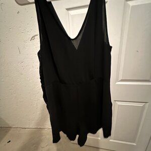 Black Romper Size L